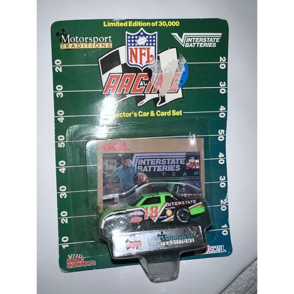 Other - 1992 Racing Champions NFL Racing New York Giants 1:64 Scale Dale Jarrett #18 Car